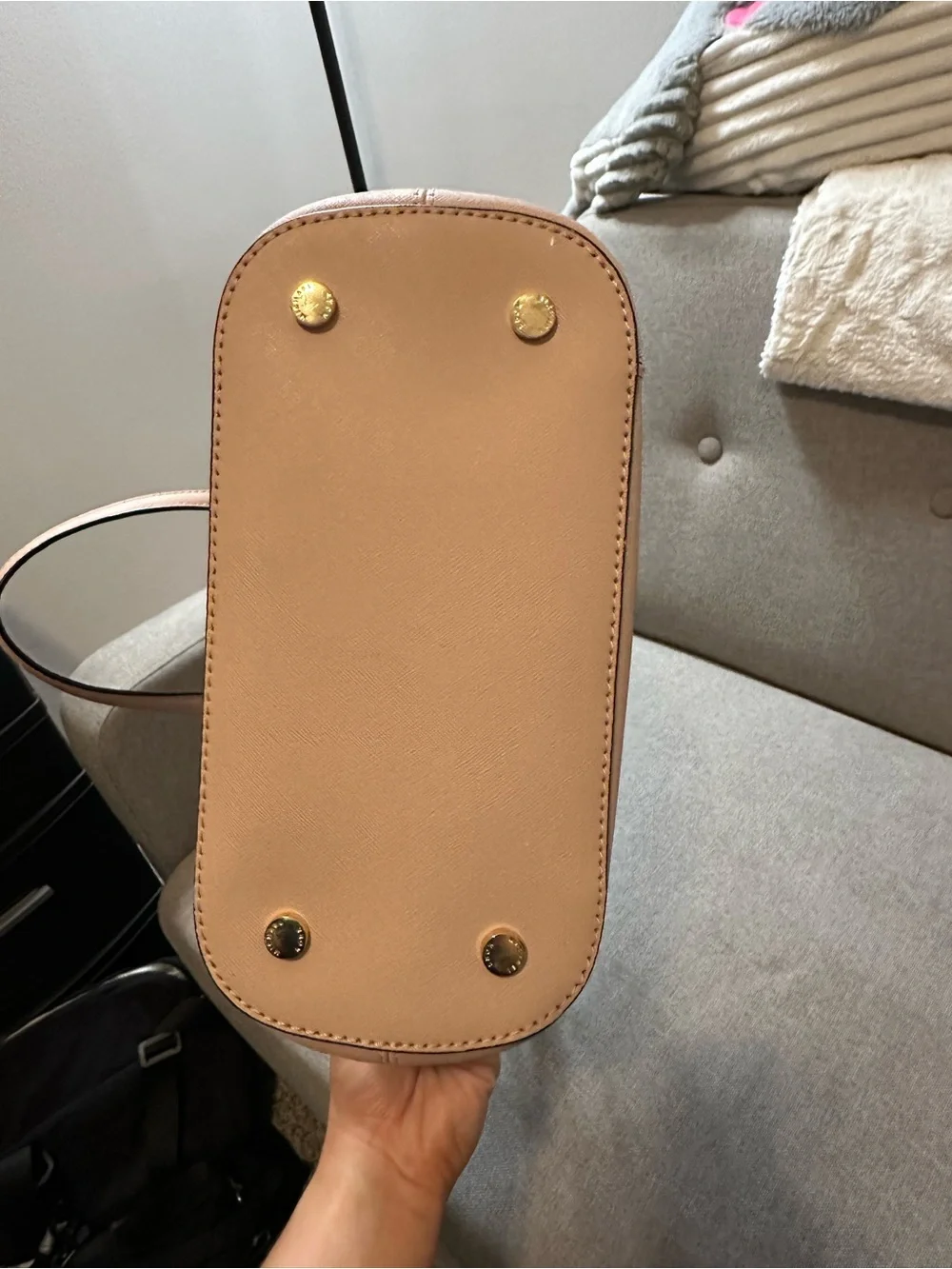 Michael Kors Blush Tote with Front Flap Pocket